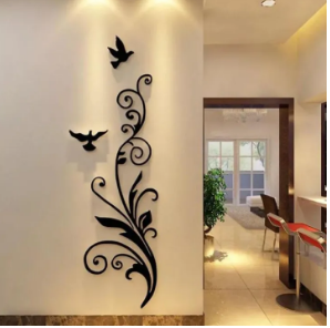 Wooden Three-Dimensional Decorative Wall